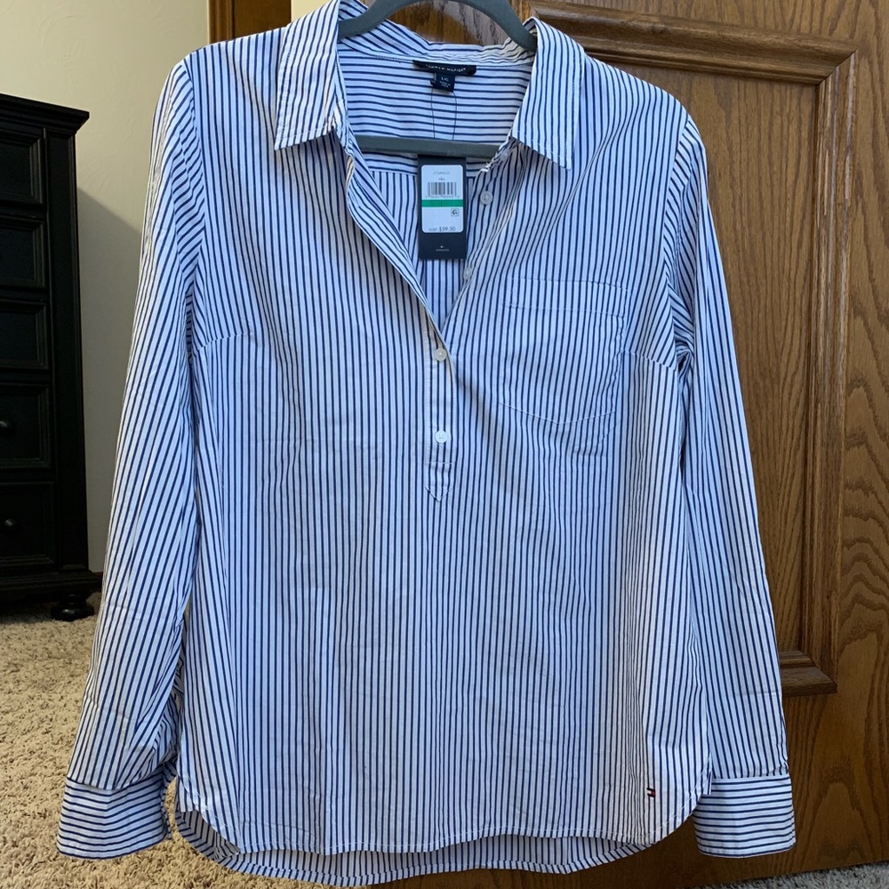 tommy hilfiger button up